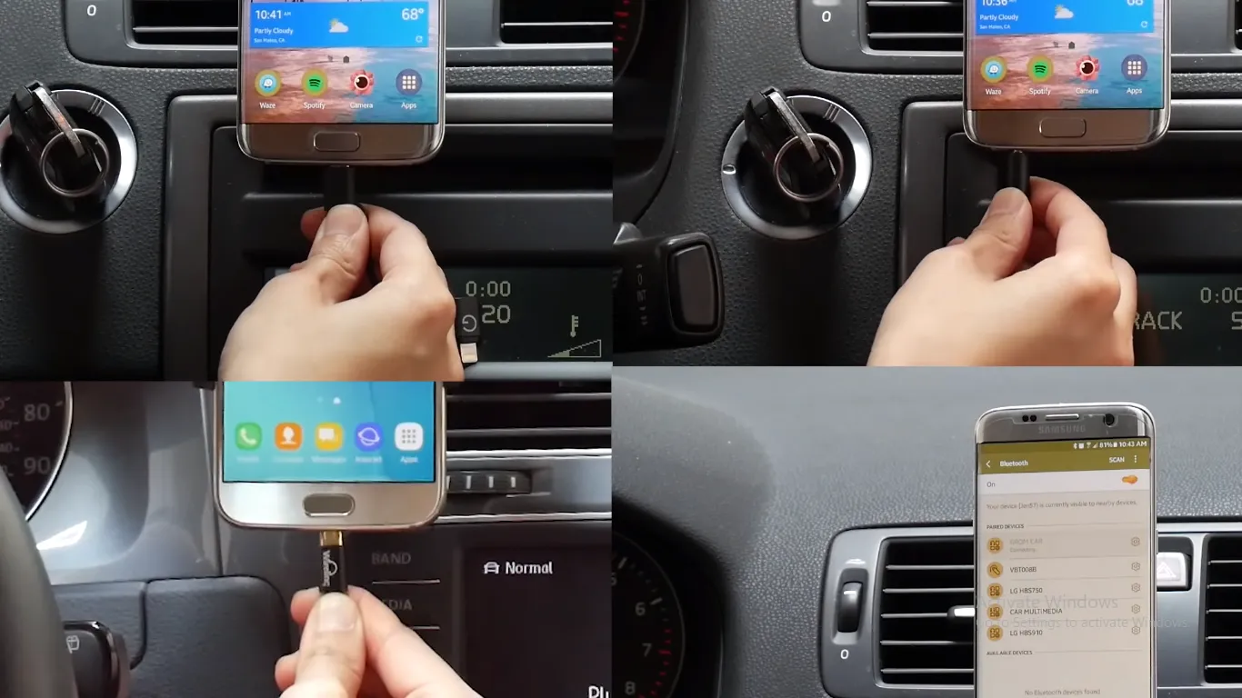 What Are the Different Ways to Connect Smartphones to Car Stereo
