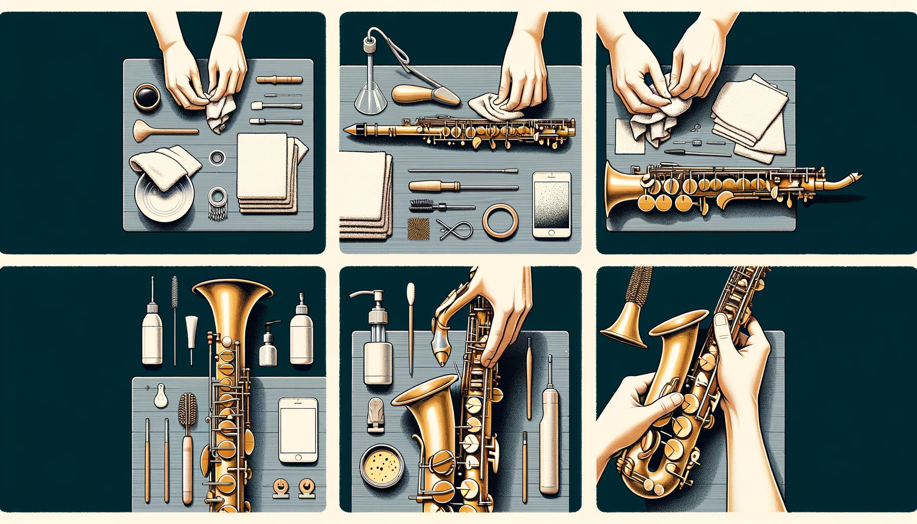 Clean A Saxophone